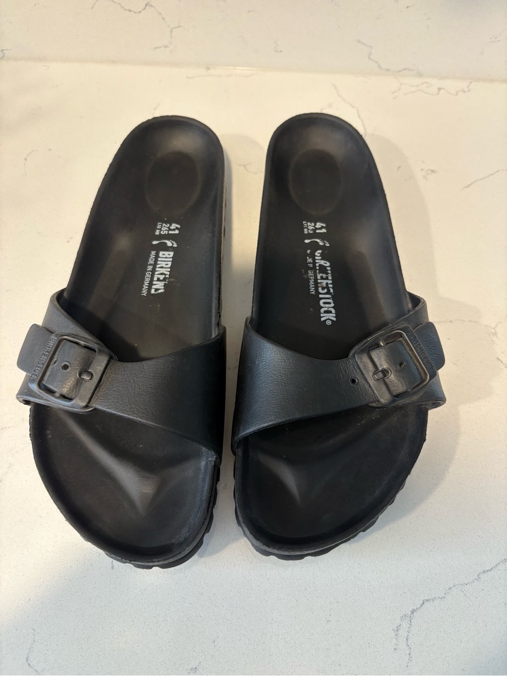 Birkenstock Madrid EVA Slide Sandals - Black